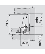 Blum Tandembox 82,5mm - Type N