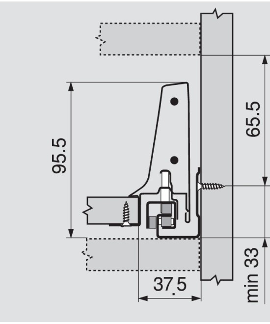 Blum Tandembox 98,5mm - Type M