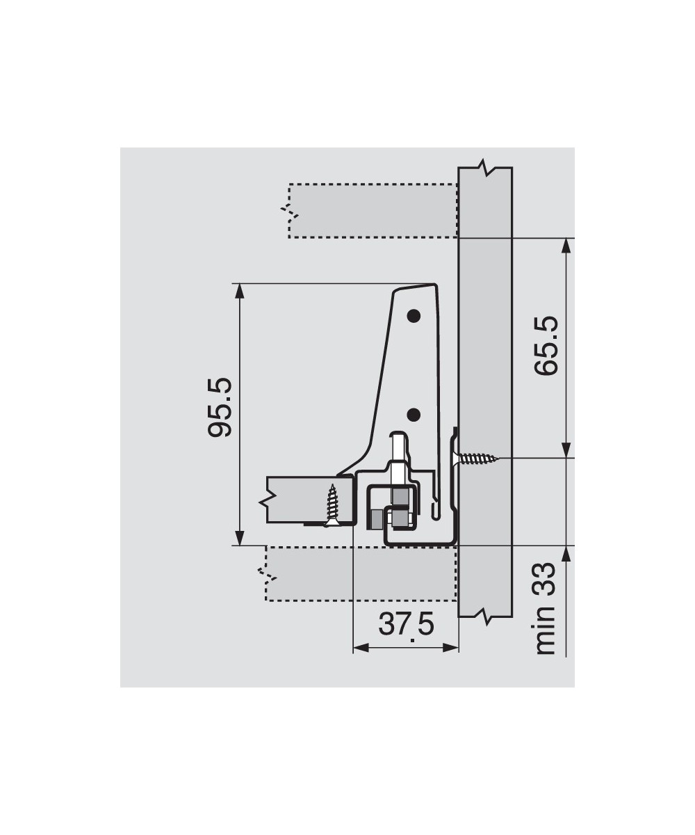 Blum Tandembox 98,5mm - Type M
