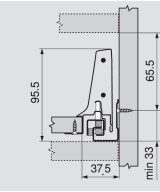 Blum Tandembox 98,5mm - Type M