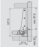 Blum Tandembox 130,5mm - Type K