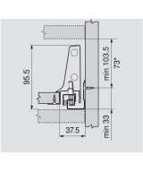 Blum Tandembox 106mm - binnenlade - Type M