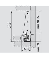 Blum Tandembox 137mm - binnenlade - Type K