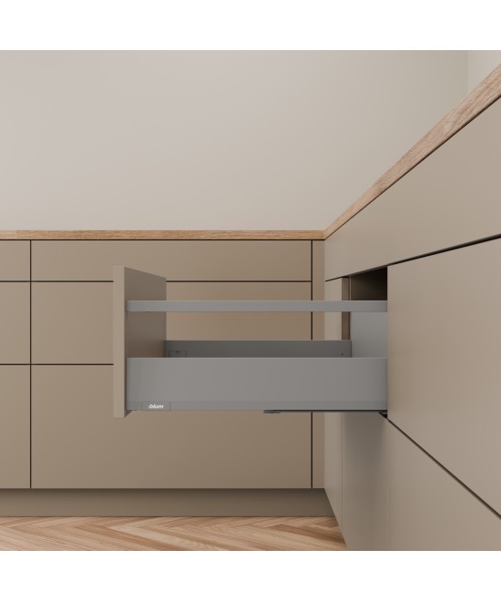 Blum Merivobox 209mm - Type E - met reling