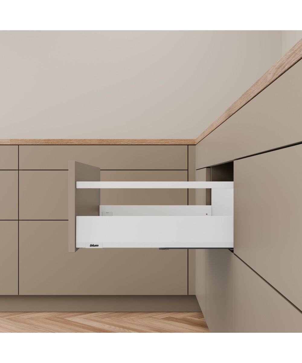 Blum Merivobox 209mm - Type E - met reling