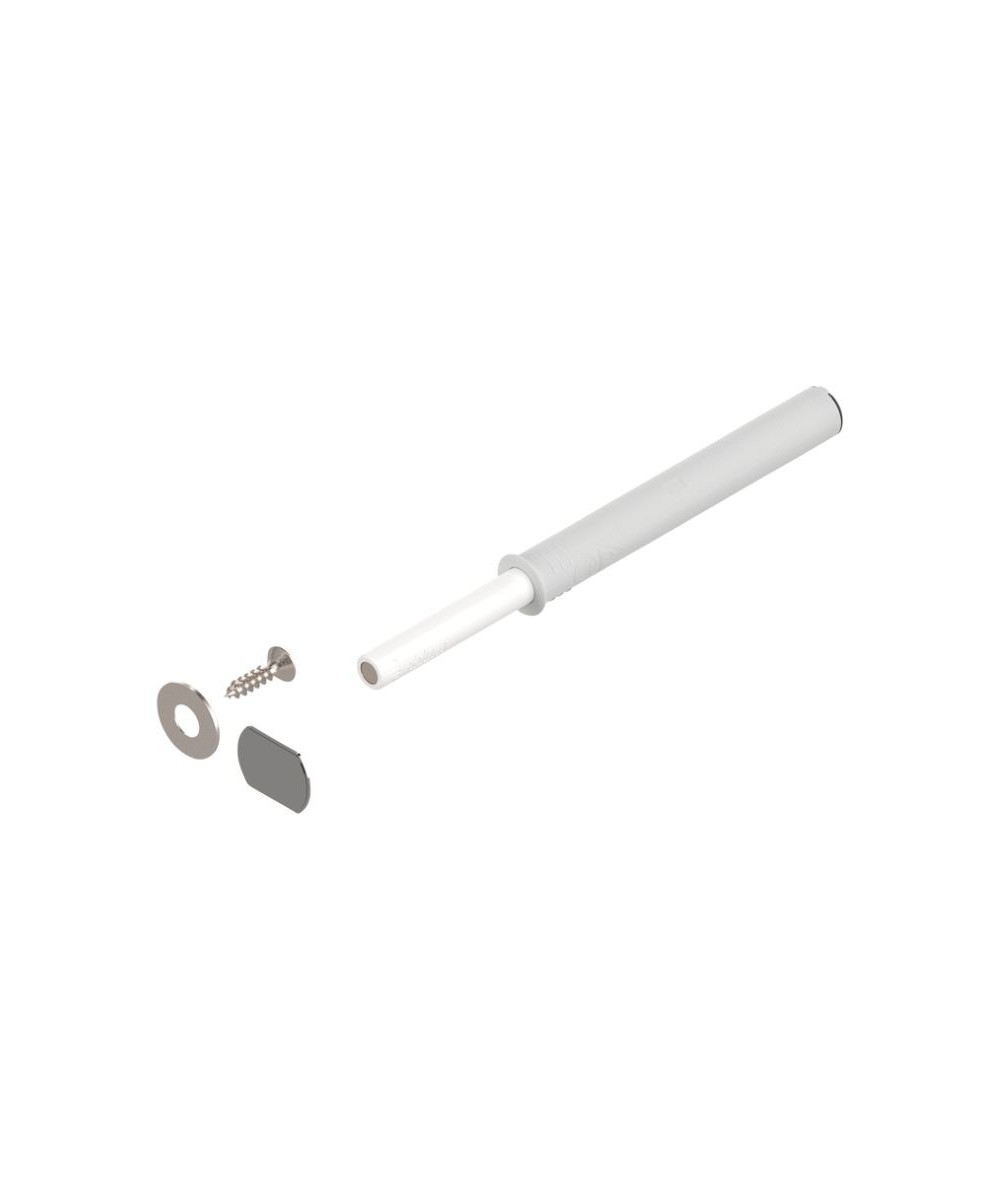 Blum tip on - met magneet - lange versie - wit