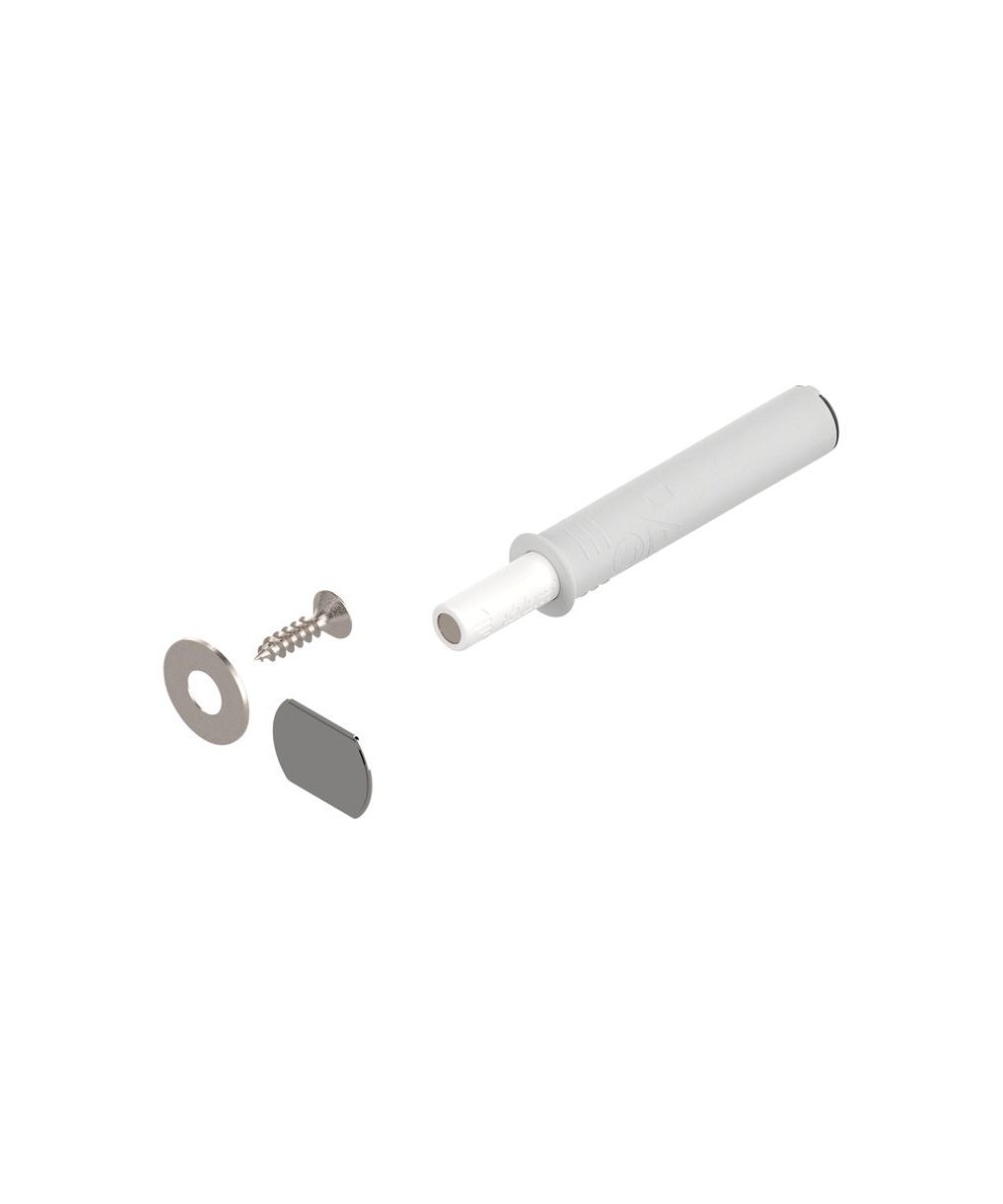 Blum tip on - met magneet - korte versie - wit