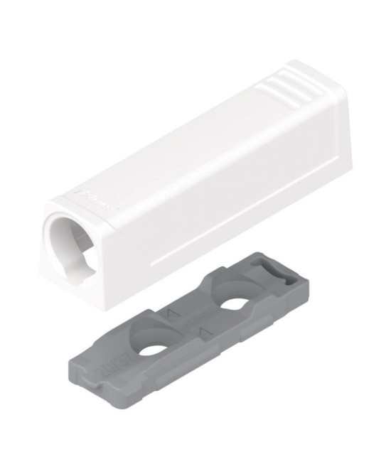 Blum adapterplaat - wit - korte versie