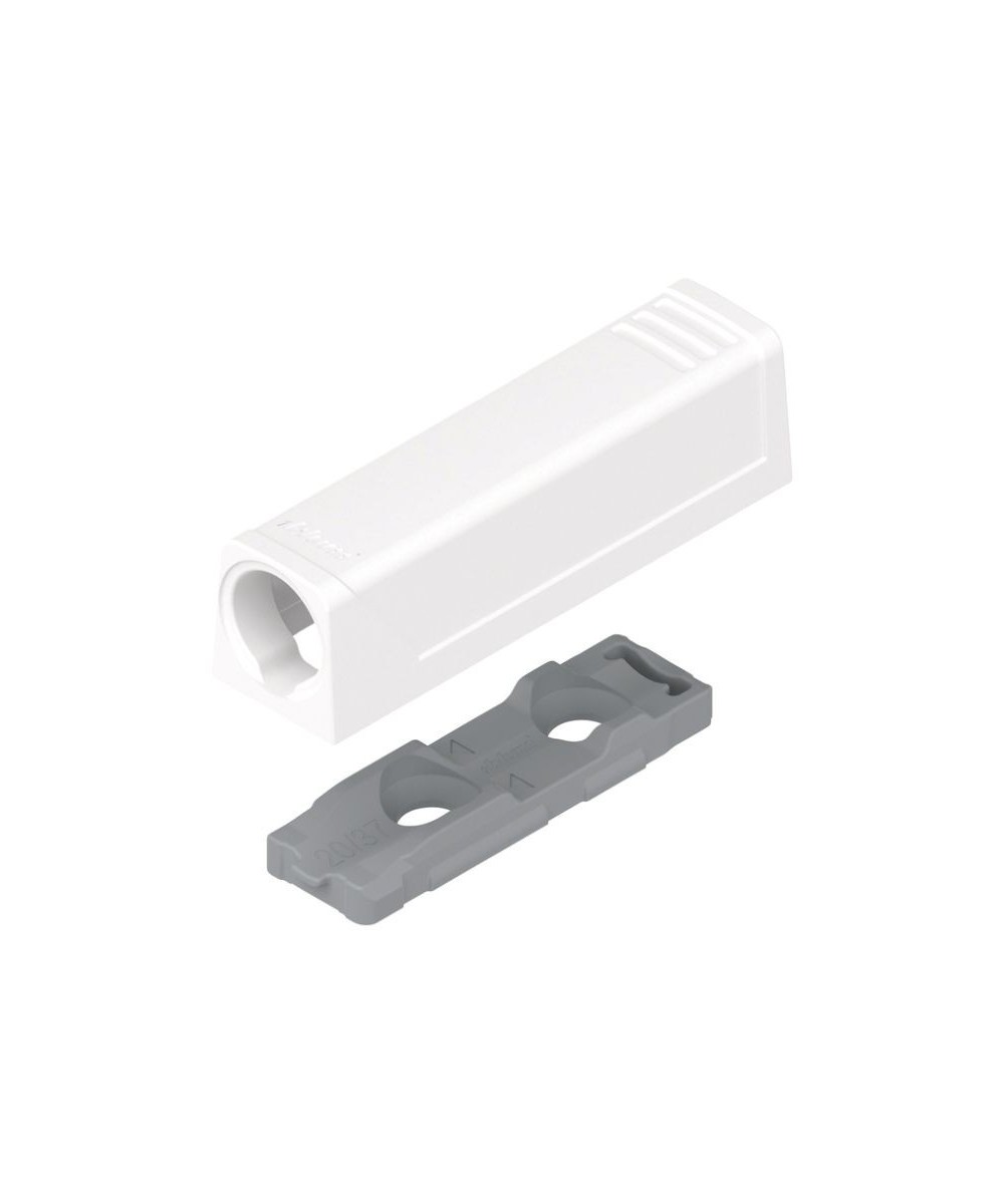 Blum adapterplaat - wit - korte versie