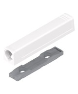 Blum adapterplaat - wit - lange versie
