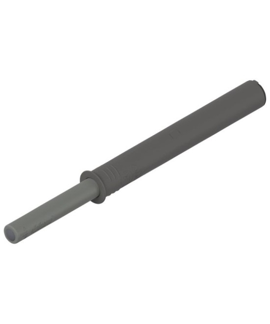 Blum tip on - met buffer - lange versie - grijs