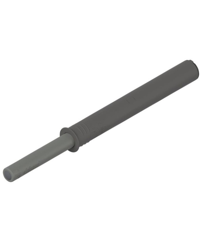 Blum tip on - met buffer - lange versie - grijs