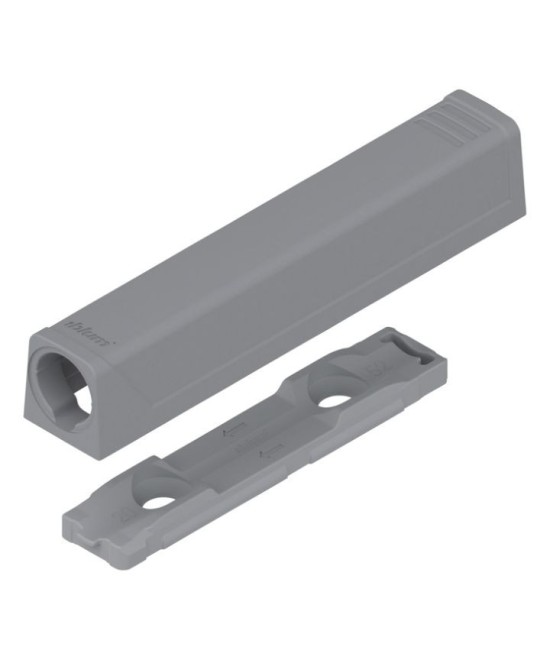 Blum adapterplaat - grijs - lange versie