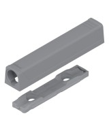 Blum adapterplaat - grijs - lange versie