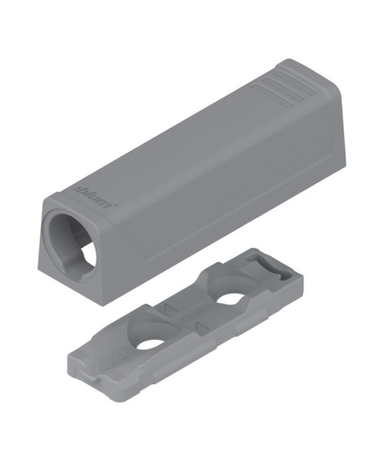 Blum adapterplaat - grijs - korte versie