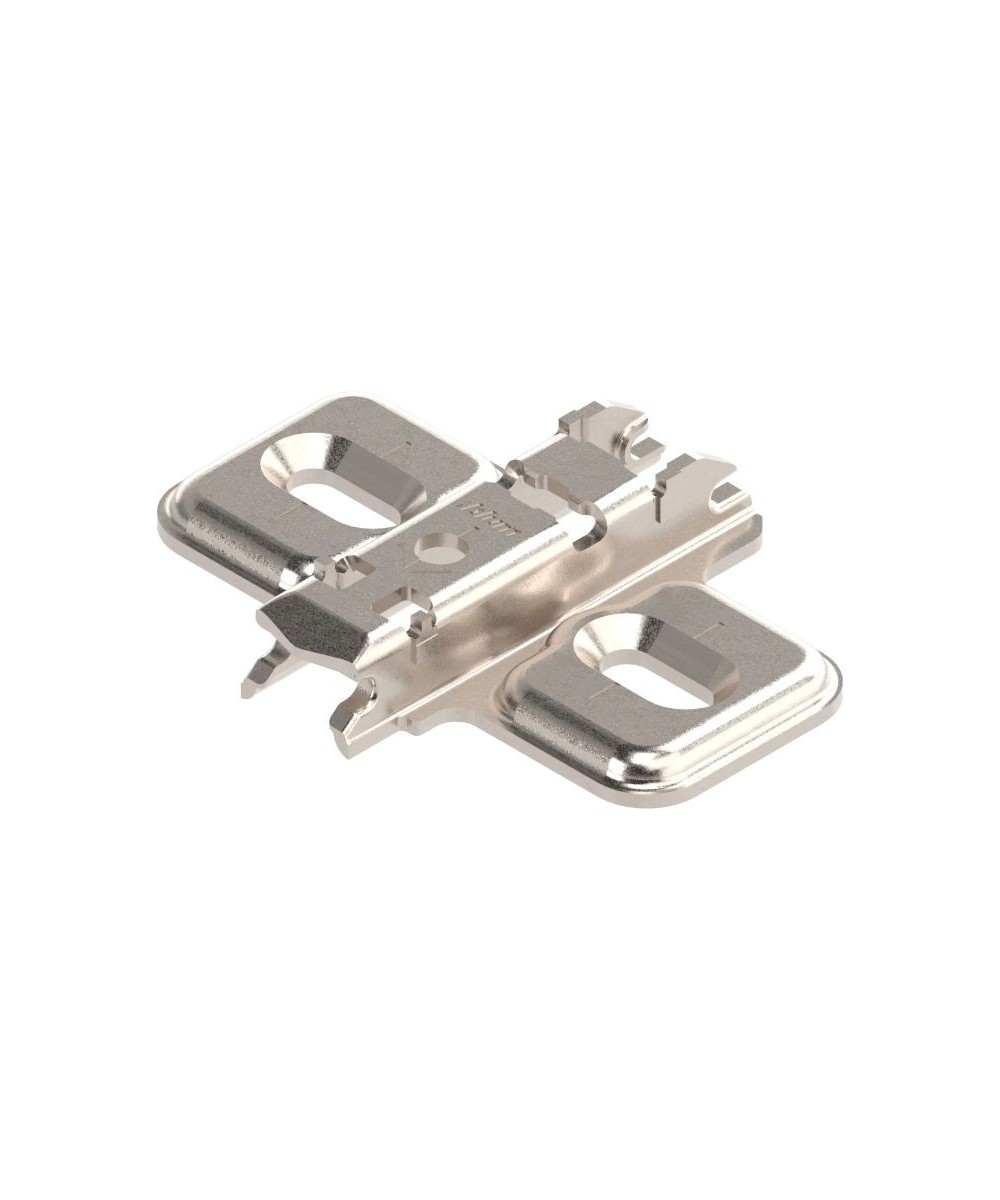 Blum montageplaat - 0mm - met slobgaten