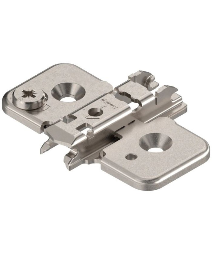 Blum montageplaat - 3mm - met verstelschroef