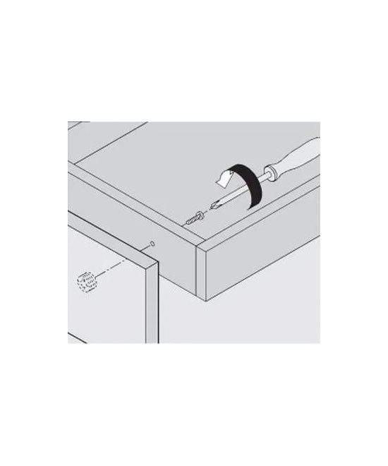 Ladefrontversteller voor houten lades