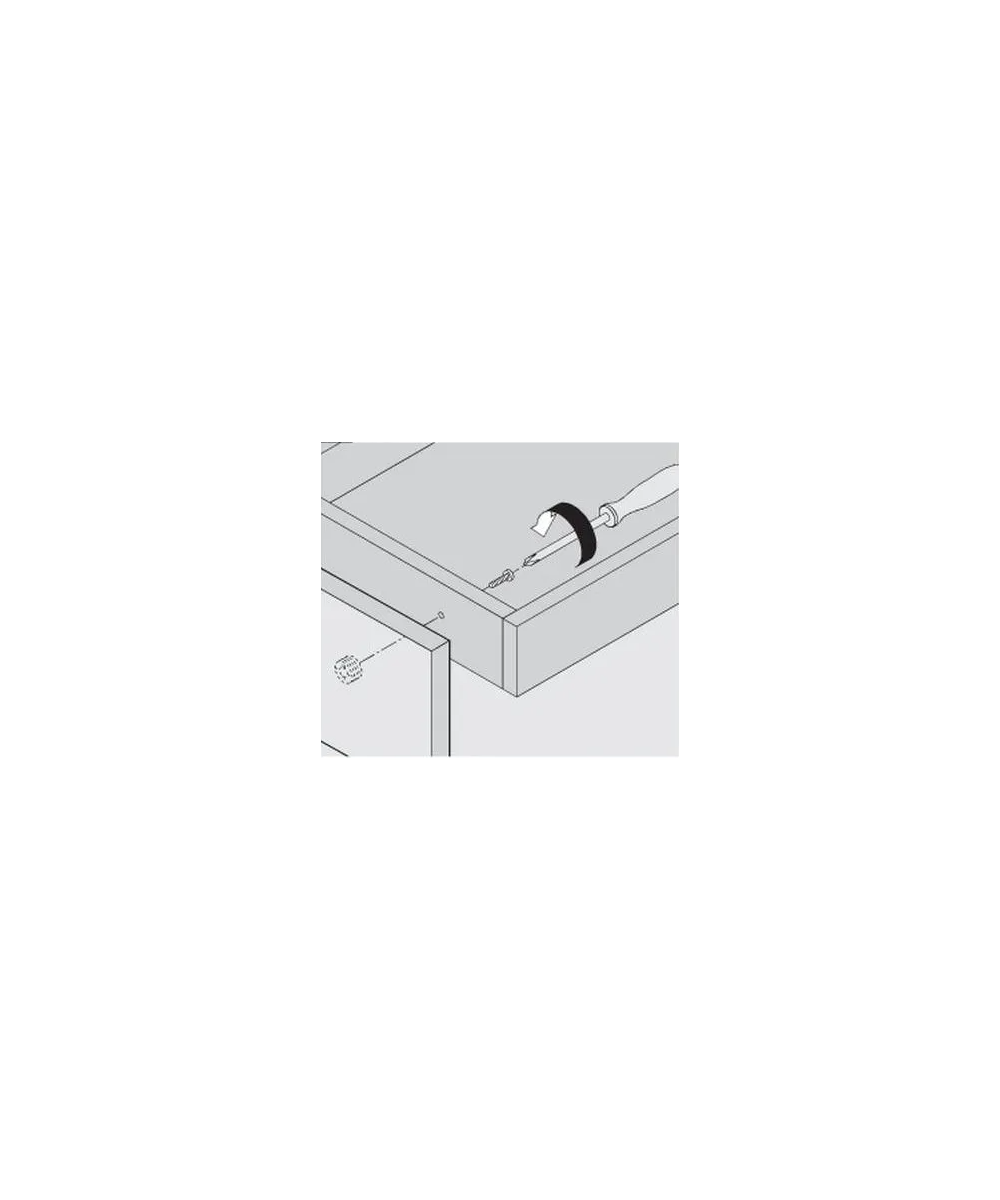 Ladefrontversteller voor houten lades