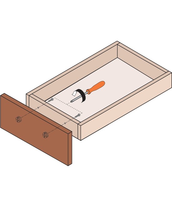 Prikmal voor ladefrontversteller