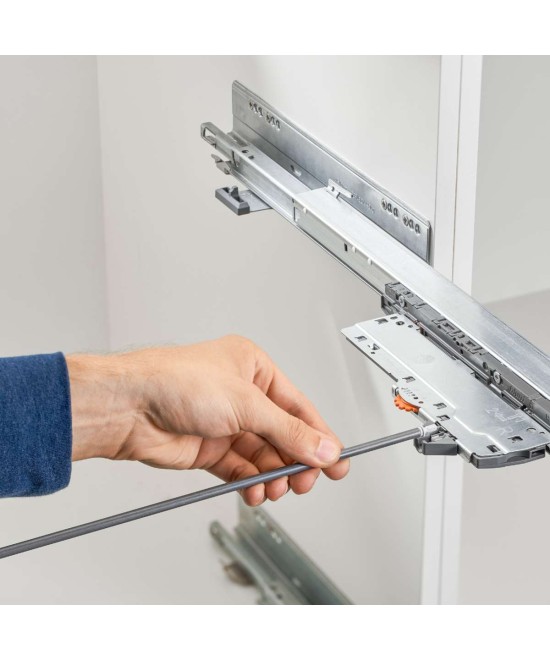 Blum synchronisatiestang voor tip on eenheden