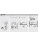 Blum Blumotion ladegeleider Tandem - 500mm - softclose - 18mm - 30 kg