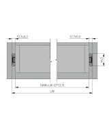 Kogelgeleider - 450mm - 50kg