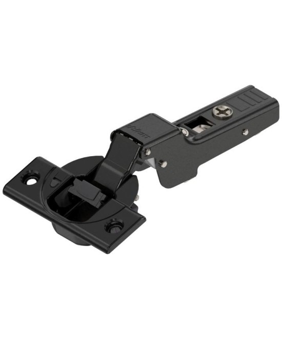 Blum scharnier - Clip Top Blumotion - 110 graden - half voorliggend - softclose - zwart