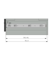 Kogelgeleider - 400mm - 50kg