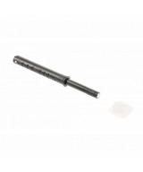 Tip-on druksnapper lang - met magneet - zwart