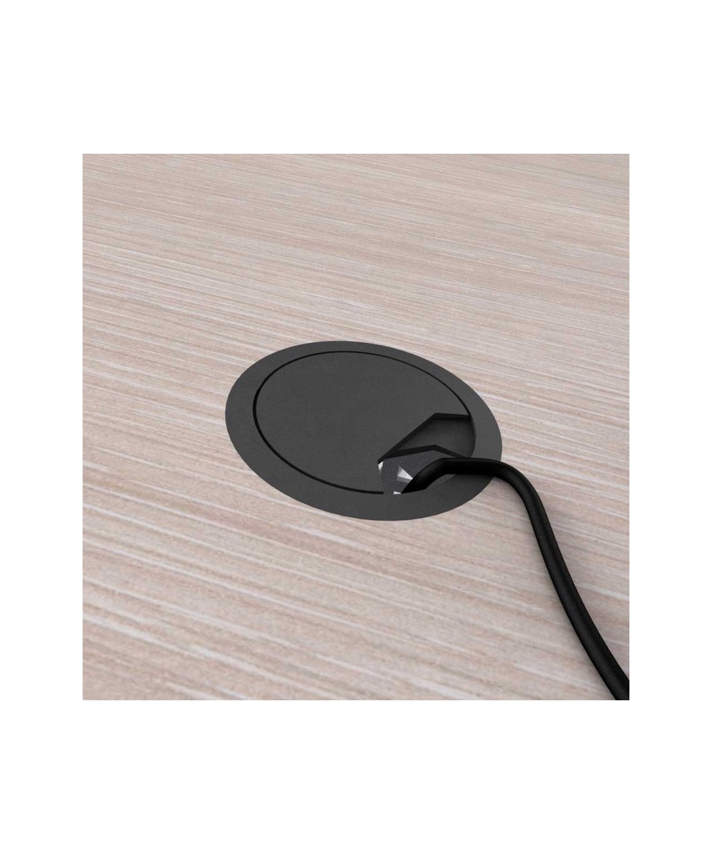 Kabeldoorvoer zwart - 60mm