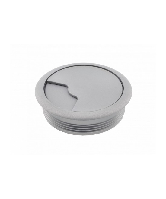 Kabeldoorvoer aluminium kleurig - 60mm