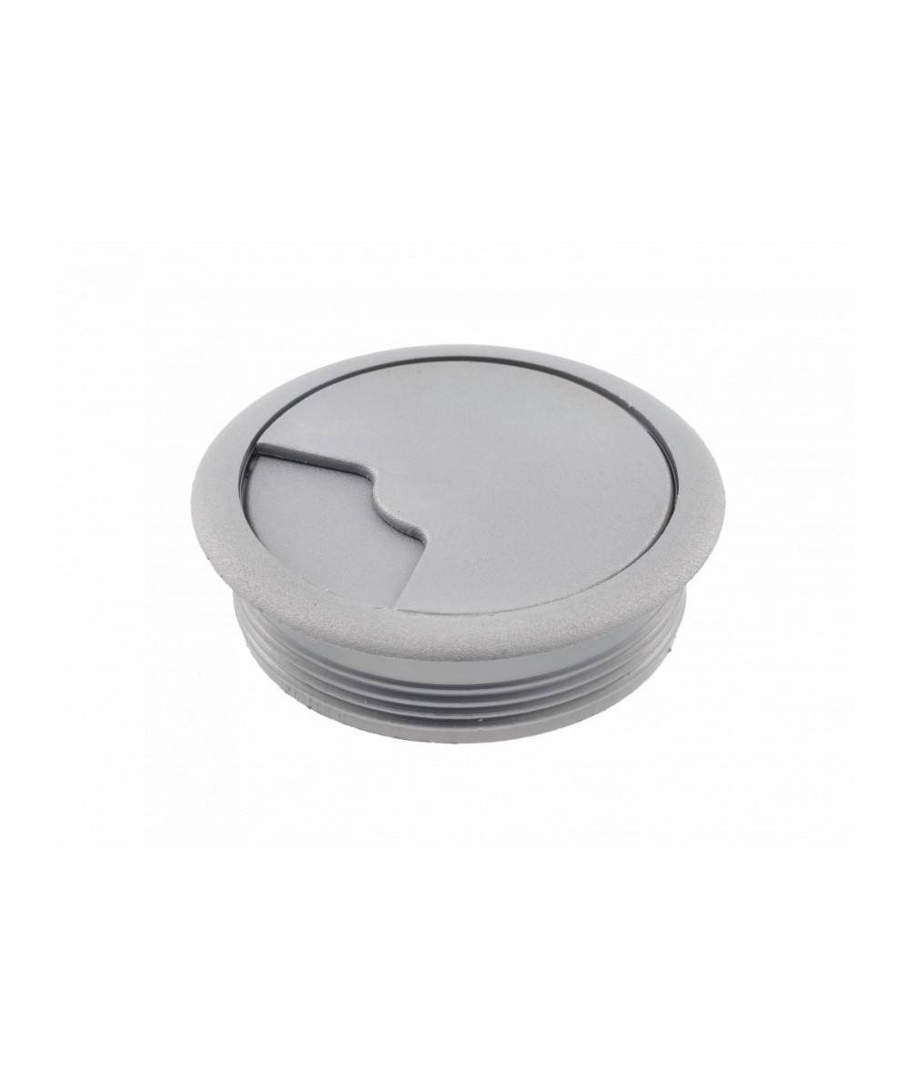 Kabeldoorvoer aluminium kleurig - 60mm