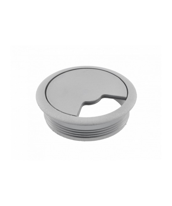 Kabeldoorvoer aluminium kleurig - 60mm