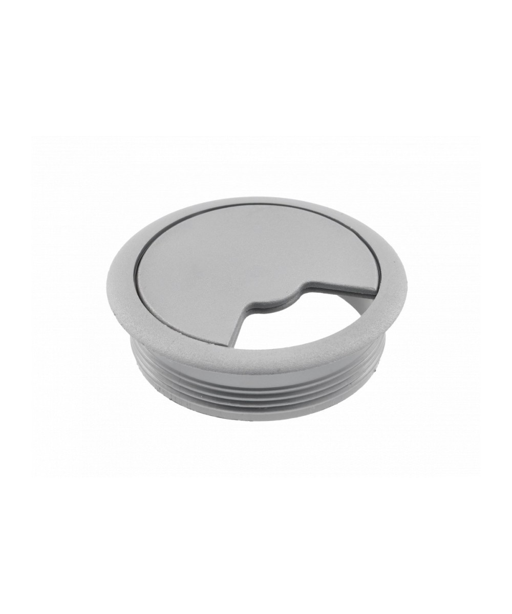 Kabeldoorvoer aluminium kleurig - 60mm