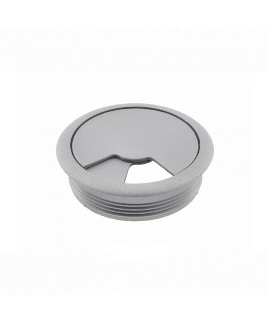Kabeldoorvoer aluminium kleurig - 60mm