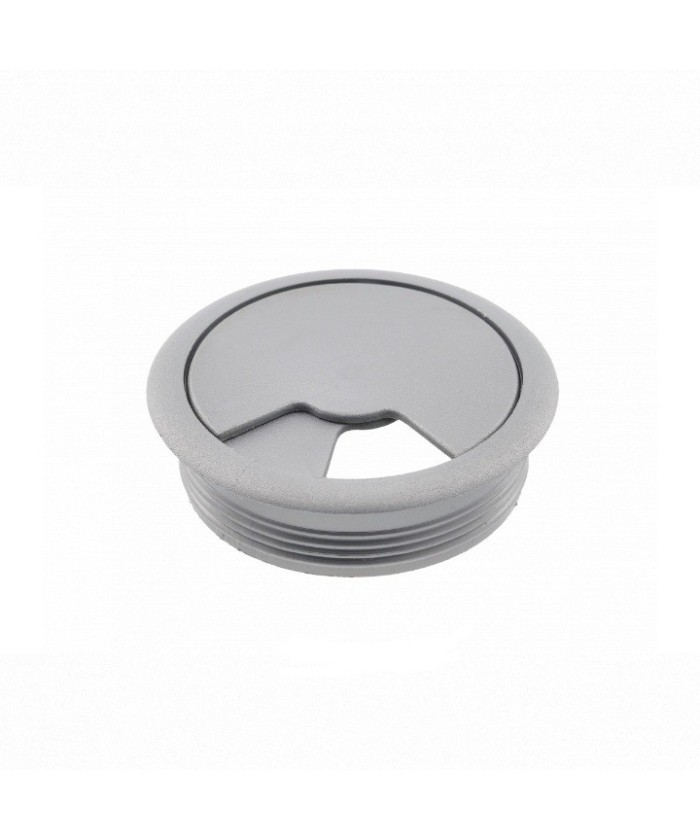Kabeldoorvoer aluminium kleurig - 60mm
