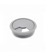 Kabeldoorvoer aluminium kleurig - 60mm