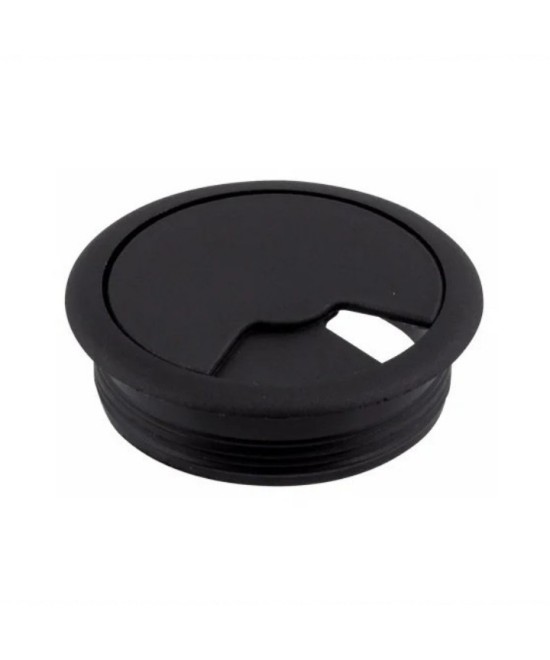 Kabeldoorvoer zwart - 60mm