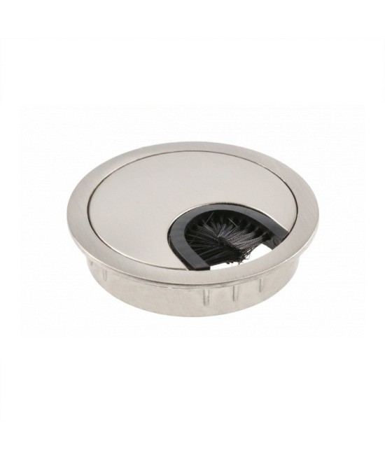 Kabeldoorvoer RVS look - 60mm - zamak
