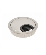 Kabeldoorvoer RVS look - 60mm - zamak