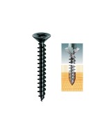 Kruiskopschroef zwart - 3,5 x 16mm - 100 stuks