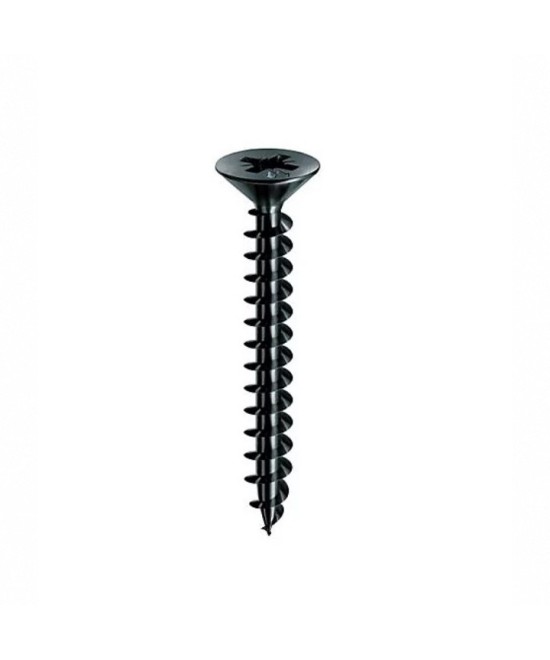 Kruiskopschroef zwart - 3,5 x 16mm - 100 stuks