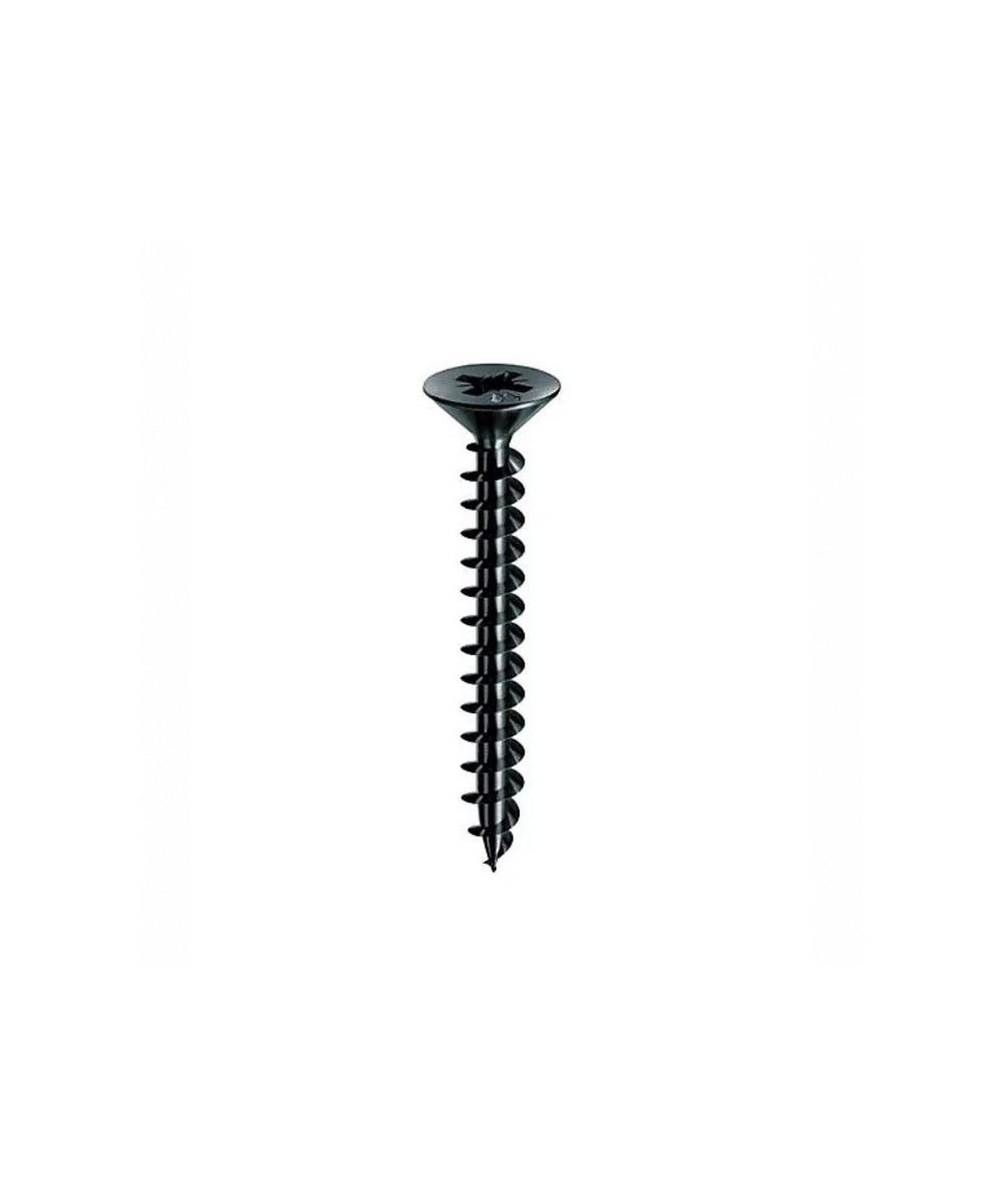 Kruiskopschroef zwart - 3,5 x 16mm - 100 stuks