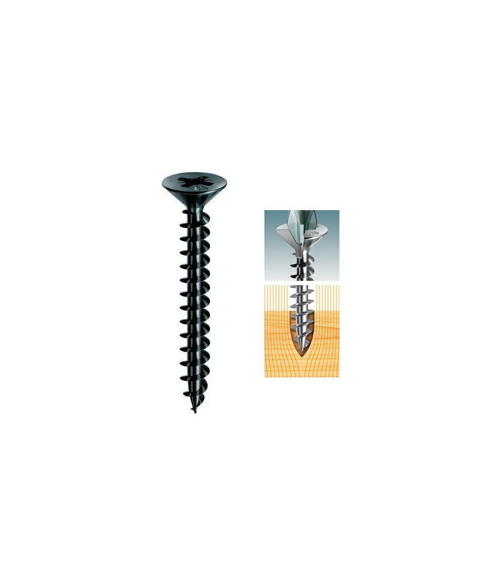 Kruiskopschroef zwart - 3,5 x 16mm - 20 stuks