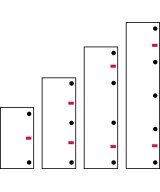 Blum deurdemper - opschroefmodel - instelbaar