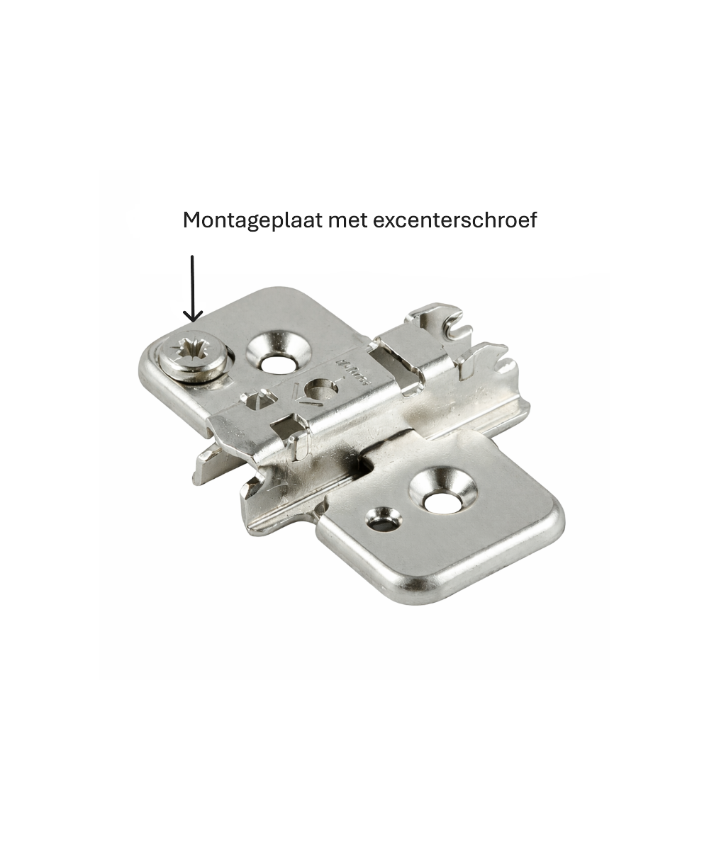 Blum scharnier - Clip Top Blumotion - 155 graden - voorliggend - softclose